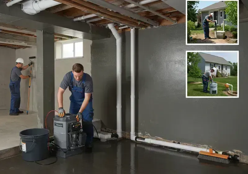 Basement Waterproofing and Flood Prevention process in Morton, IL